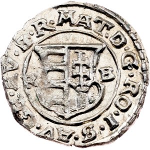 Matthias II., Denar 1615, KB, Kremnitz