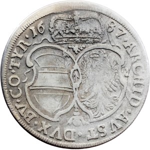 Leopold I., 15 Kreuzer 1687, Hall