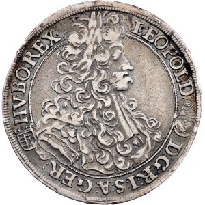 Leopold I., 1/2 Thaler 1701, KB, Kremnitz