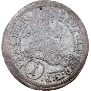 Leopold I., 1 kreuzer 1705, IA, Graz