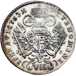 Franz I. Stephan, 7 Kreuzer 1763, PR, Prague