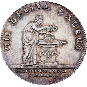 Franz I. (II.), Krönungsmünze 1792