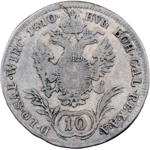 Franz I. (II.), 10 Kreuzer 1810, A, Vienna