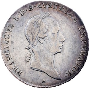 Franz I. (II.), 1/2 Thaler 1826, A, Vienna
