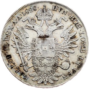 Franz I. (II.), 1 Thaler 1828, A, Vienna