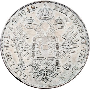 Ferdinand V., 1 Thaler 1848, A, Vienna