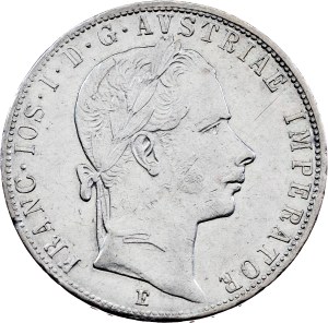 Franz Joseph I., 1 Gulden 1857, E, Karlsburg