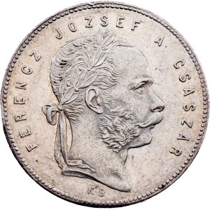 Franz Joseph I., 1 Forint 1868, KB, Kremnitz