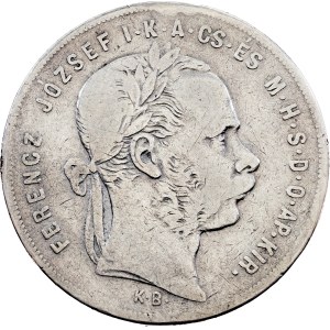 Franz Joseph I., 1 Forint 1872, KB, Kremnitz