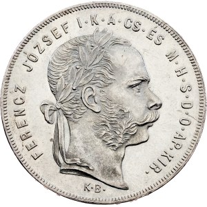 Francesco Giuseppe I, 1 fiorino del 1875, KB, Kremnitz