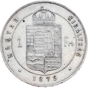 Franz Joseph I., 1 Forint 1879, KB, Kremnitz