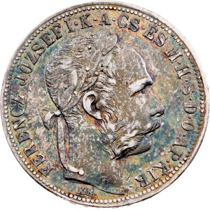 Franz Joseph I., 1 Forint 1883, KB, Kremnitz