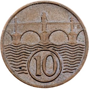 Czechoslovakia, 10 Haléřů 1937, Kremnitz