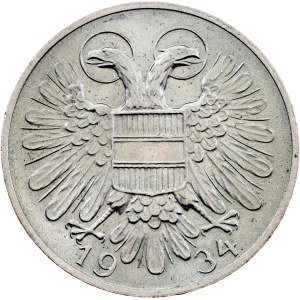 Austria, 50 Groschen 1934, Vienna
