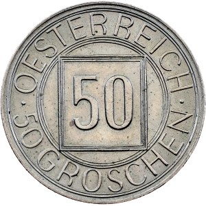 Austria, 50 Groschen 1934, Vienna