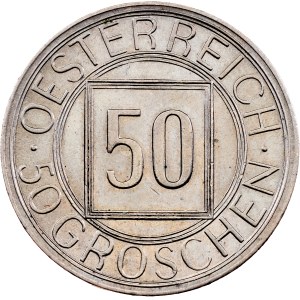Austria, 50 Groschen 1934, Vienna
