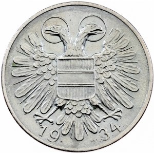 Austria, 50 Groschen 1934, Vienna