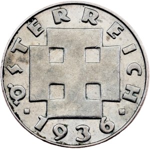 Österreich, 5 Groschen 1936, Wien