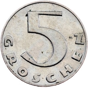 Österreich, 5 Groschen 1936, Wien