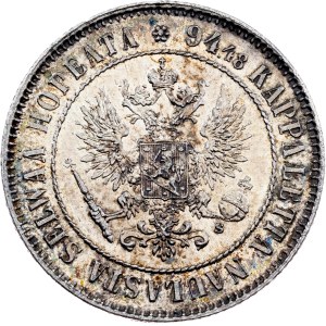 Finlande, 1 markka 1915, S, Helsinki