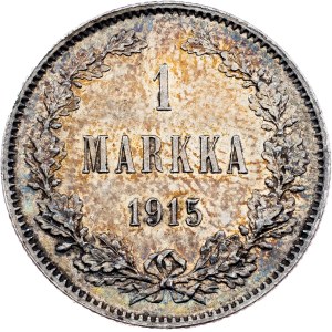 Finlande, 1 markka 1915, S, Helsinki