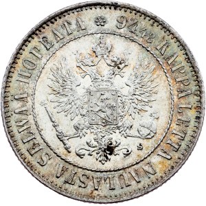 Finland, 1 Markka 1915, S, Helsinki