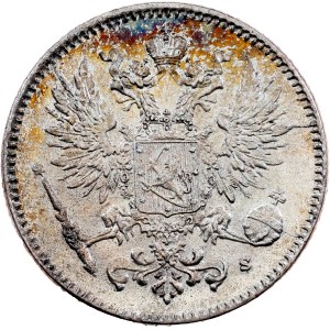 Finsko, 50 penií, 1916, S, Helsinky