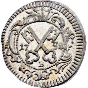 Germany, 1 Kreuzer 1758/4, B, Regensburg
