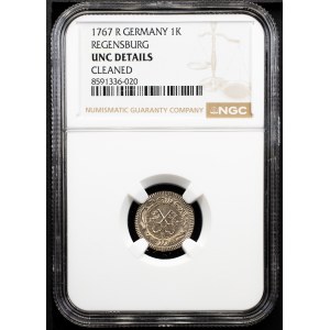 Germany, 1 Kreuzer 1767, R, Regensburg