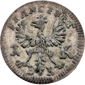 Germany, 1 Kreuzer 1773, BN, Frankfurt am Main