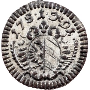 Nemecko, 1 pfennig, 1791, Norimberg