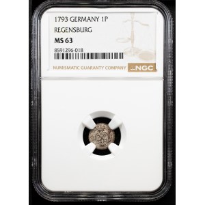 Germany, 1 Pfenning 1793, Regensburg