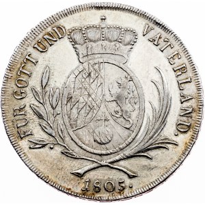 Nemecko, 1 konventsthaler z roku 1805, Mníchov