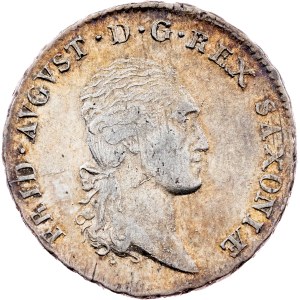 Nemecko, 1/6 taleru z roku 1809, SGH, Drážďany