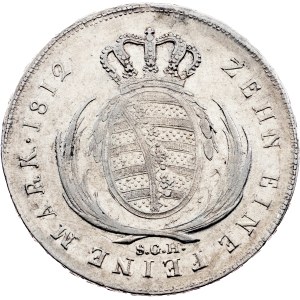 Germany, 1 Conventionsthaler 1812, SGH, Dresden