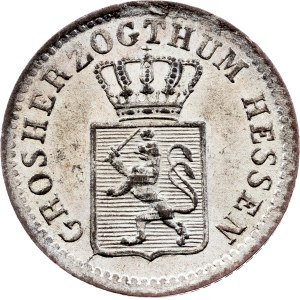 Germany, 1 Kreuzer 1847, Darmstadt