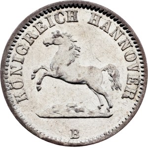 Germany, 1/2 Groschen 1861, B, Hanover