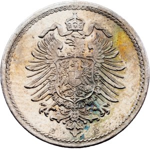 Nemecko, 5 pfennigov, 1874, E, Drážďany