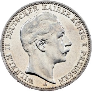 Germany, 3 Mark 1909, A, Berlin