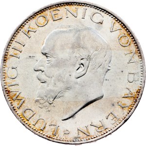 Germany, 3 Mark 1914, D, Munich