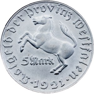 Germany, 5 Mark 1921, Menden