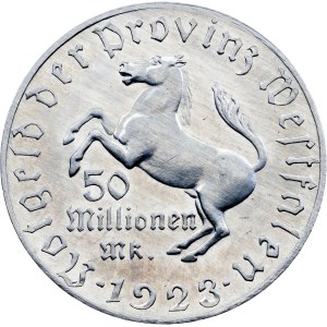 Germany, 50 Million Mark 1923, Berlin