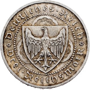 Niemcy, 3 marki Rzeszy, 1930 r., A, Berlin