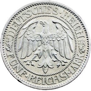 Niemcy, 5 marek Rzeszy, 1932 r., A, Berlin