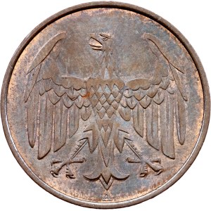 Germany, 4 Reichspfennig 1932, A, Berlin