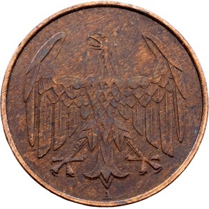Germany, 4 Reichspfennig 1932, A, Berlin