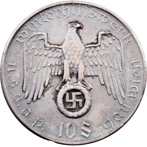 Germany, NSDAP 10 Schilling Token ND (1936-1937)