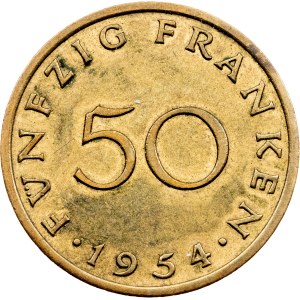 Germany, 50 Franken 1954, Paris