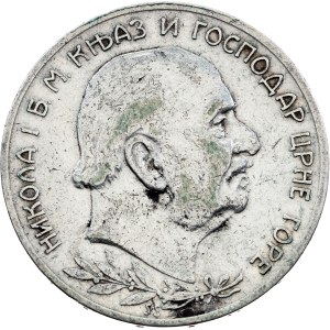 Montenegro, 2 Perpera 1910
