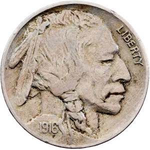 USA, 5 Cents 1916, Philadelphia